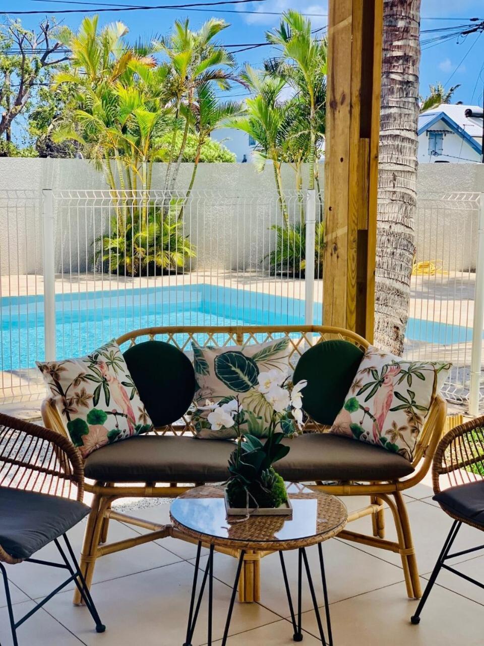 Villa Le Nid Tropical, Piscine Chauffee Étang-Salé les Bains Zimmer foto